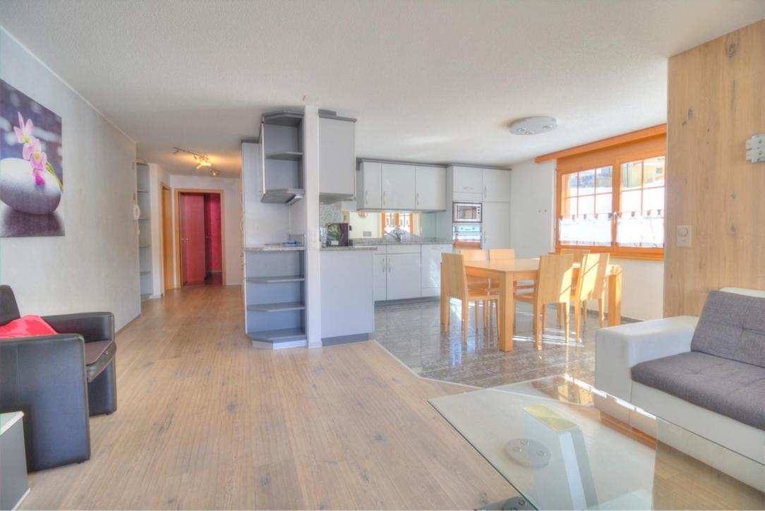 Ferienwohnung Aramis 1 Leukerbad Exterior foto