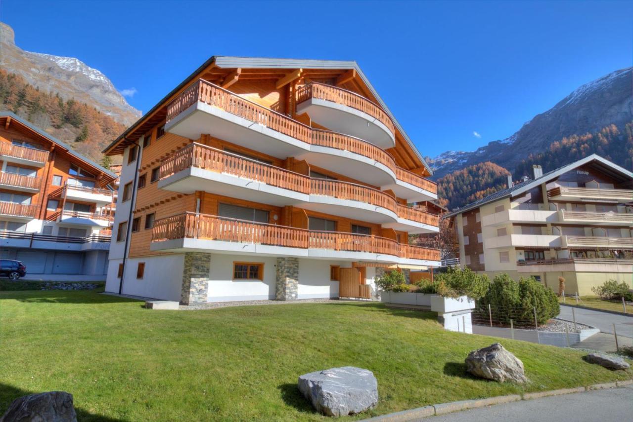 Ferienwohnung Aramis 1 Leukerbad Exterior foto