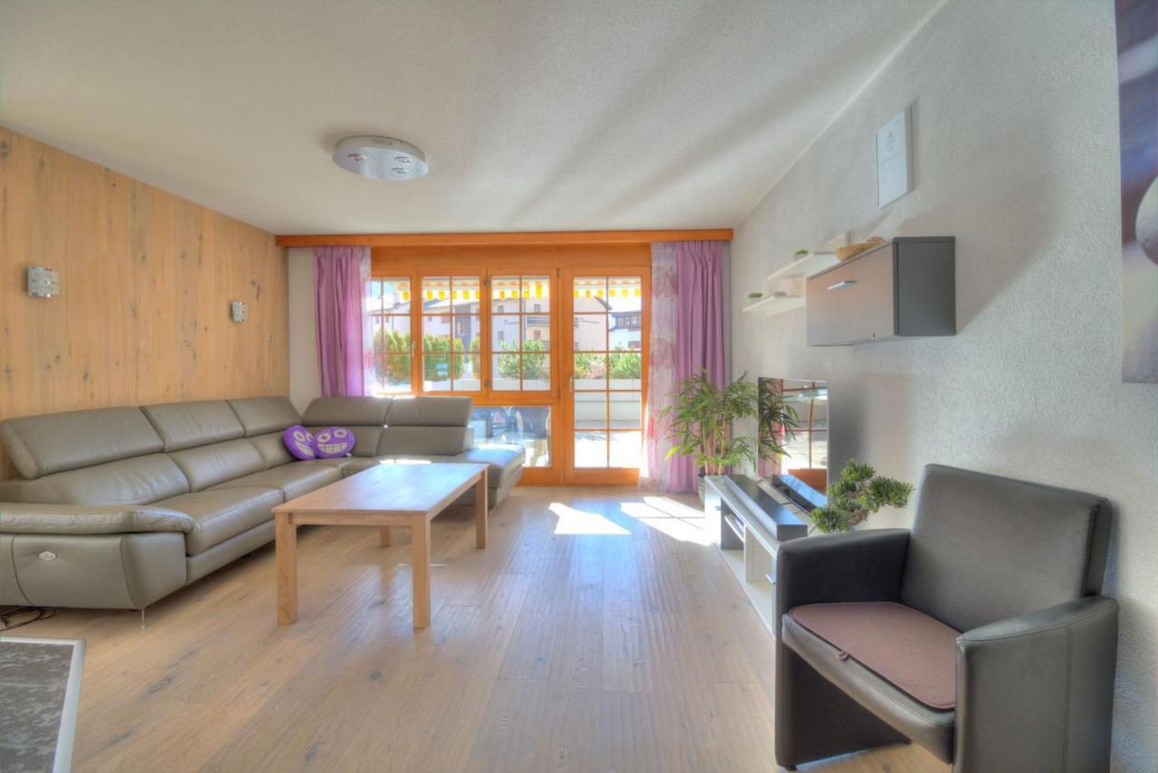 Ferienwohnung Aramis 1 Leukerbad Exterior foto